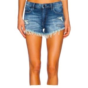 Blank NYC Wedge Denim Shorts Size 31